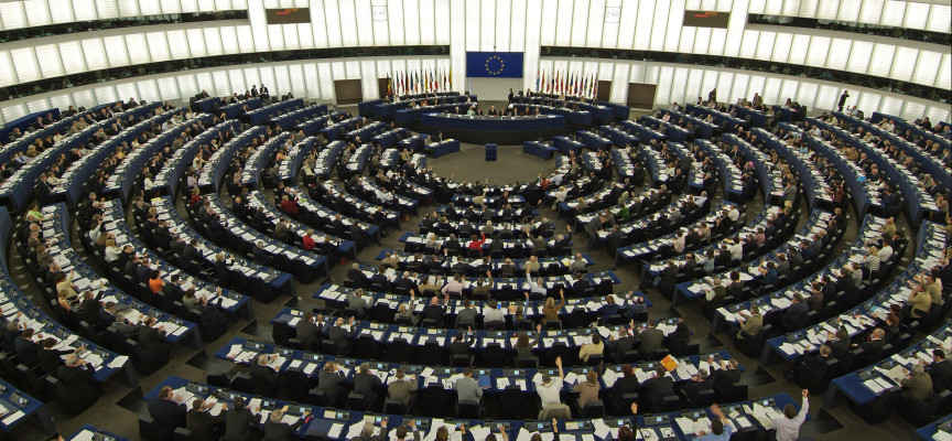 With ten commandments in the hemicycle