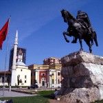 Pope Francis begins with Albania